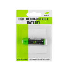 Батарейка ZNTER AA Rechargeable battery 1.5V 1700mAh (2590mWh)(акумулятор)(microUSB роз'єм) NBB-132346