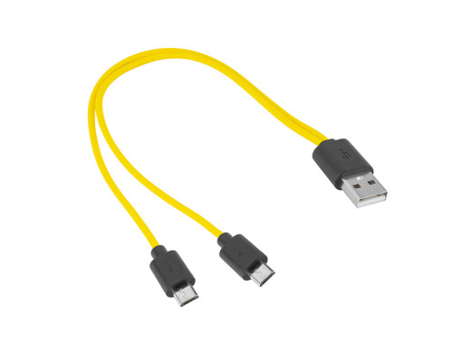 Кабель ZNTER LM12 MicroUSB Interface (1to2)(Для батарейок) NBB-132348