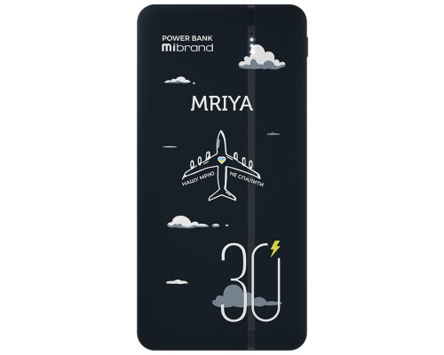 Зовнішній акумулятор Mibrand Mriya 30000mAh 20W Black (MI30K/Mriya)