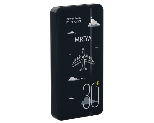 Зовнішній акумулятор Mibrand Mriya 30000mAh 20W Black (MI30K/Mriya)