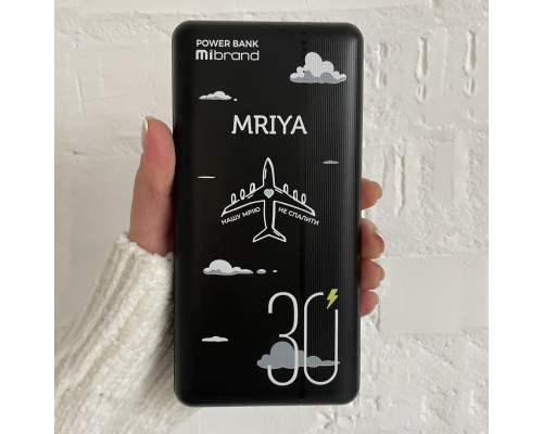 Зовнішній акумулятор Mibrand Mriya 30000mAh 20W Black (MI30K/Mriya)