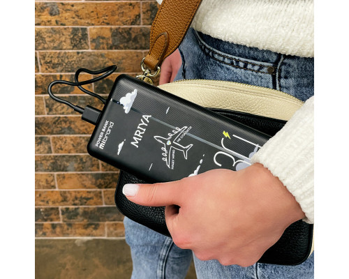 Зовнішній акумулятор Mibrand Mriya 30000mAh 20W Black (MI30K/Mriya)