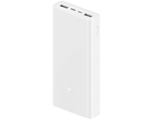 Зовнішній акумулятор Xiaomi Mi Power Bank 3 20000mAh 18W Fast Charge White (VXN4258CN)