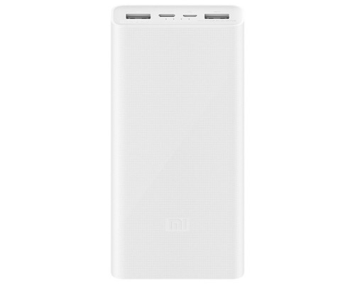 Зовнішній акумулятор Xiaomi Mi Power Bank 3 20000mAh 18W Fast Charge White (VXN4258CN)