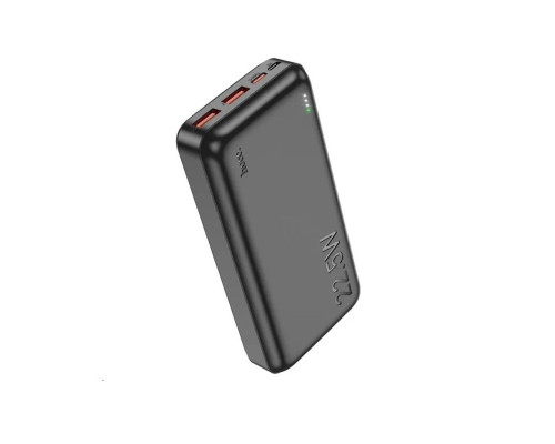 Зовнішній акумулятор HOCO J101A Astute 22.5W fully compatible power bank 20000mAh Black (6931474782496)