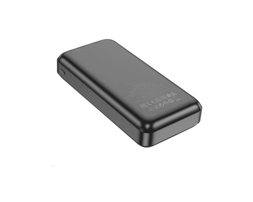 Зовнішній акумулятор HOCO J101A Astute 22.5W fully compatible power bank 20000mAh Black (6931474782496)