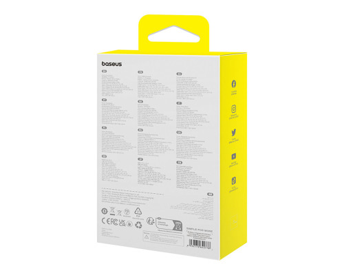 Зовнішній акумулятор Baseus Magnetic Mini Wireless Fast Charge Power Bank Type-C Edition 10000mAh 30W Stellar White (P1002210B223-00)