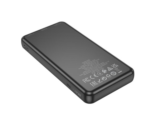 Зовнішній акумулятор BOROFONE BJ55 Graceful power bank (10000mAh) Black (6941991111761)