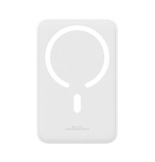 Зовнішній акумулятор Baseus Magnetic Mini Wireless Fast Charge Power Bank 20000mAh 20W White (PPCX150002)