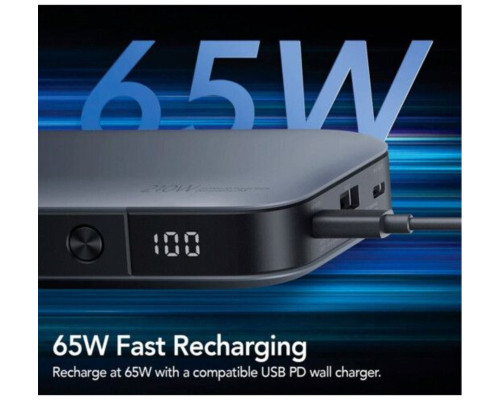 Зовнішній портативний акумулятор ZMI Model 25000mAh Silver 210W (QB826G)