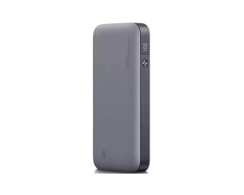 Зовнішній портативний акумулятор ZMI Model 25000mAh Silver 210W (QB826G)