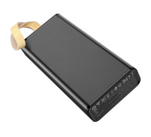 Зовнішній акумулятор BOROFONE BJ18 Coolmy digital display power bank 20000mAh Black (BJ18B)