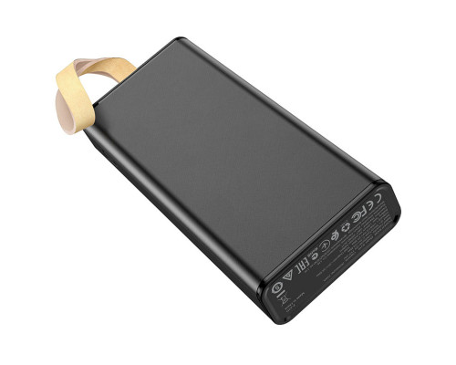 Зовнішній акумулятор BOROFONE BJ18 Coolmy digital display power bank 20000mAh Black (BJ18B)