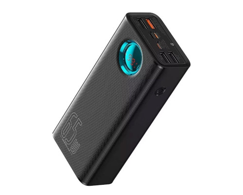 Зовнішній акумулятор Baseus Amblight Digital Display Fast Charge Power Bank 26800mAh 65W Cluster Black (P10022402113-00)