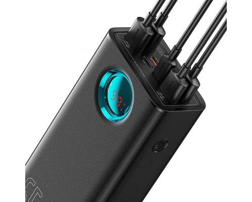 Зовнішній акумулятор Baseus Amblight Digital Display Fast Charge Power Bank 26800mAh 65W Cluster Black (P10022402113-00)