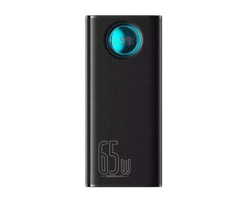 Зовнішній акумулятор Baseus Amblight Digital Display Fast Charge Power Bank 26800mAh 65W Cluster Black (P10022402113-00)