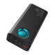 Зовнішній акумулятор Baseus Amblight Digital Display Fast Charge Power Bank 26800mAh 65W Cluster Black (P10022402113-00)