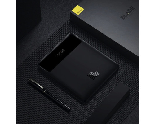 Зовнішній акумулятор Baseus Blade High Power Digital Display Quick Charge Power Bank 20000mAh 100W Black (PPBL000201)