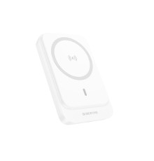 Зовнішній акумулятор BOROFONE BJ63A Nimble PD20W magnetic power bank(10000mAh) White (6941991113956)