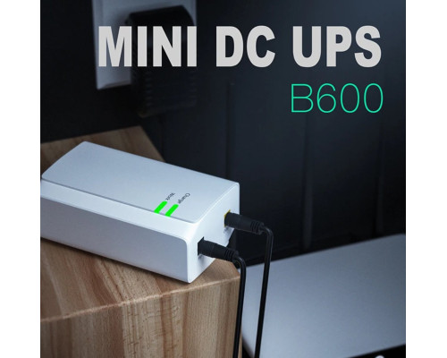 Портативний міні UPS SKE B600 13200mah Output 12V 2.5A for Wifi Router (SKEB600)