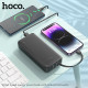 Зовнішній акумулятор HOCO J118A Speed energy power bank with cable(20000mAh) Black (6942007608060)