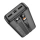 Зовнішній акумулятор HOCO J118A Speed energy power bank with cable(20000mAh) Black (6942007608060)