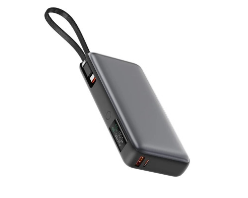 Зовнішній акумулятор ACEFAST M22 PD130W power bank with cable 20000mAh Black (6974316283904)