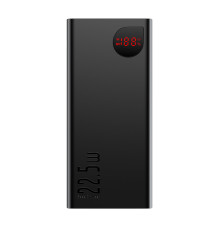 Зовнішній акумулятор Baseus Adaman Metal Digital Display Quick Charge Power Bank 20000mAh22.5W Black (PPAD000101)