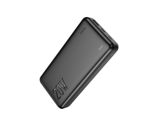 Зовнішній акумулятор HOCO J87A Tacker PD20W+QC3.0 power bank(20000mAh) Black (6931474761033)