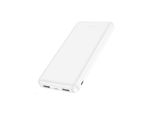 Зовнішній акумулятор HOCO J100 High-ranking power bank(10000mAh) White (6931474783578)