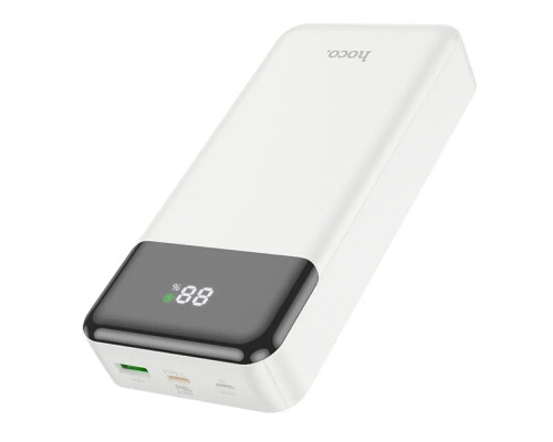 Зовнішній акумулятор HOCO J102A Cool figure PD20W+QC3.0 power bank(20000mAh) White (6931474783639)