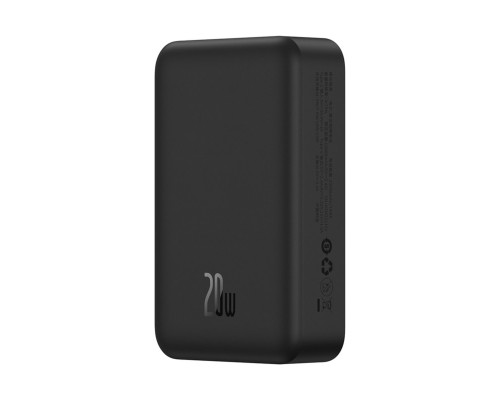 Зовнішній акумулятор Baseus Magnetic Mini Wireless Fast Charge Power Bank 20000mAh 20W Black (PPCX150001)