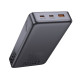 Зовнішній акумулятор HOCO Q40 Leader PD65W power bank with digital display dark (25000mAh) Metal Gray (6942007648073)
