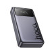 Зовнішній акумулятор HOCO Q40 Leader PD65W power bank with digital display dark (25000mAh) Metal Gray (6942007648073)