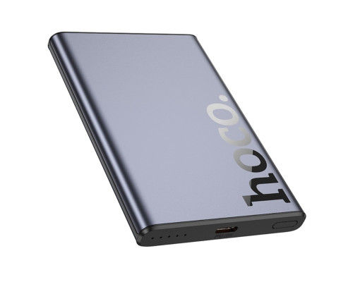 Зовнішній акумулятор HOCO Q32 Bird PD20W wireless magnetic power bank(5000mAh) Metal Gray (6942007634076)