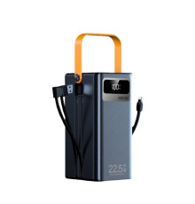 Зовнішній акумулятор WUW Y106 （PD22.5W quick charge) 60000mAh Black (Y106)