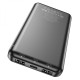 Зовнішній акумулятор HOCO J100 High-ranking power bank(10000mAh) Black (6931474783561)