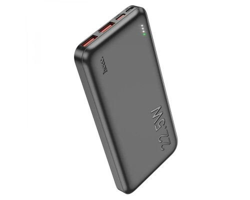 Зовнішній акумулятор HOCO J101 Astute 22.5W fully compatible power bank(10000mAh) Black (6931474782472)