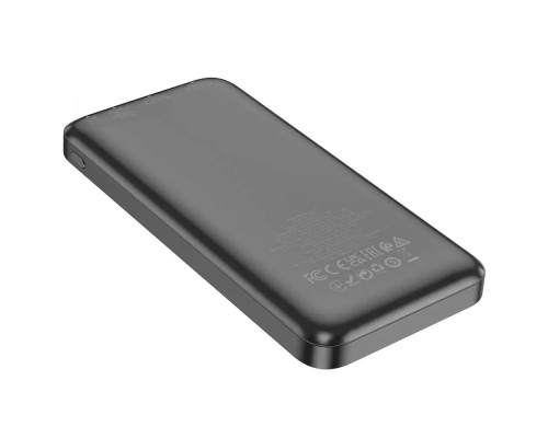 Зовнішній акумулятор HOCO J101 Astute 22.5W fully compatible power bank(10000mAh) Black (6931474782472)
