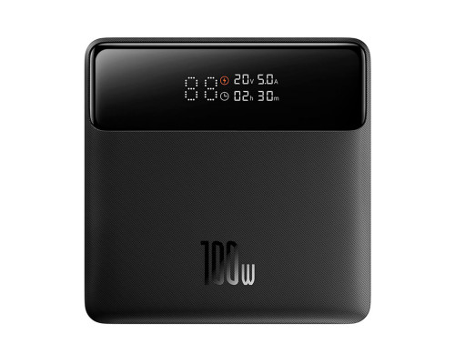 Зовнішній акумулятор Baseus Blade Power Digital Display Fast Charging Power Bank HD Edition 20000mAh 100W Black (PPBL000301)