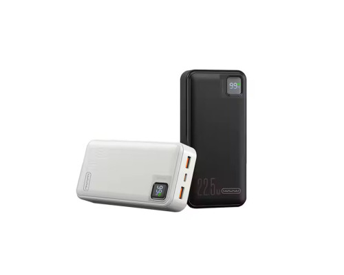 Зовнішній акумулятор WUW Y138 （PD22.5W quick charge) 20000mAh Black (Y138)