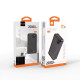Зовнішній акумулятор WUW Y138 （PD22.5W quick charge) 20000mAh Black (Y138)
