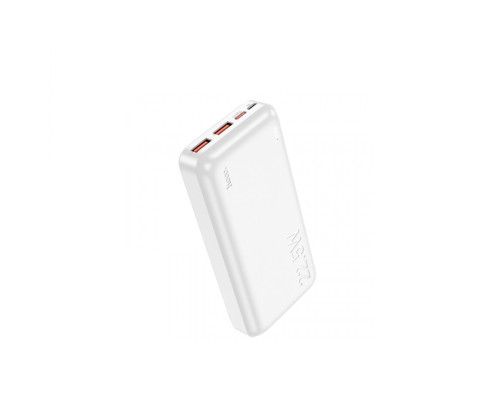 Зовнішній акумулятор HOCO J101A Astute 22.5W fully compatible power bank 20000mAh White (6931474782502)