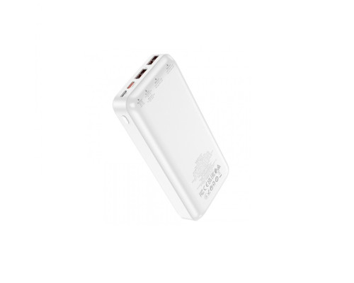 Зовнішній акумулятор HOCO J101A Astute 22.5W fully compatible power bank 20000mAh White (6931474782502)