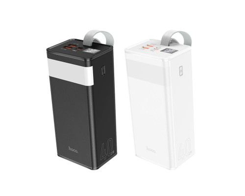 Зовнішній акумулятор HOCO J86 Powermaster 22.5W fully compatible power bank(40000mAh) Black (6931474759214)