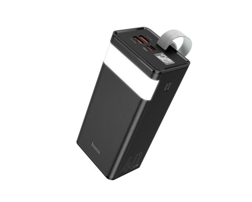 Зовнішній акумулятор HOCO J86 Powermaster 22.5W fully compatible power bank(40000mAh) Black (6931474759214)