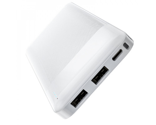 Зовнішній акумулятор HOCO J72 Easy travel power bank(10000mAh) White (6931474738387)