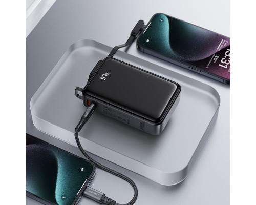 Зовнішній акумулятор ACEFAST M4 PD67W power bank 20000mAh Black (AFM4B)