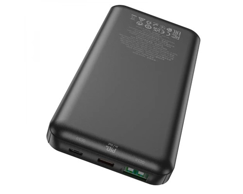 Зовнішній акумулятор HOCO J102 Cool figure PD20W+QC3.0 power bank(10000mAh) Black (6931474783608)