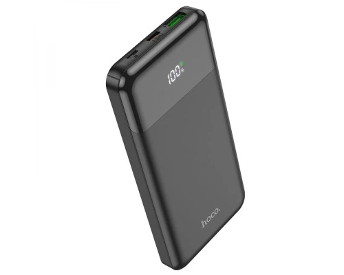 Зовнішній акумулятор HOCO J102 Cool figure PD20W+QC3.0 power bank(10000mAh) Black (6931474783608)